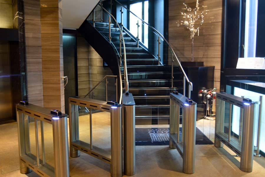 Access Control Gates St Vincent Street Glasgow