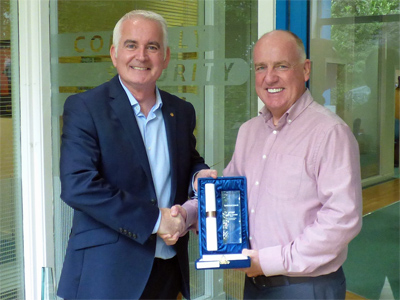 Craig Smith, Regional Sales Manager, Hanwha Techwin Europe and Paul Connelly, Managing Director, CSS