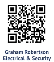Graham Robertson Electrical & Security Google Review QR Code