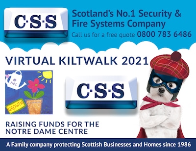 Virtual Kiltwalk 2021 CSS Notre Dame Centre