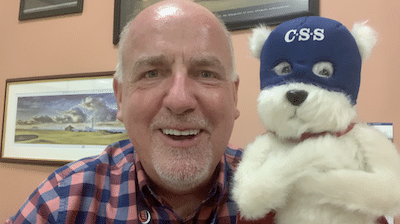 CSS Superdog soft toy