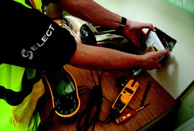 SELECT electrician fire alarm engineer 1