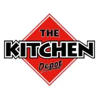 Red diamond with The Kitchen Depot written across.