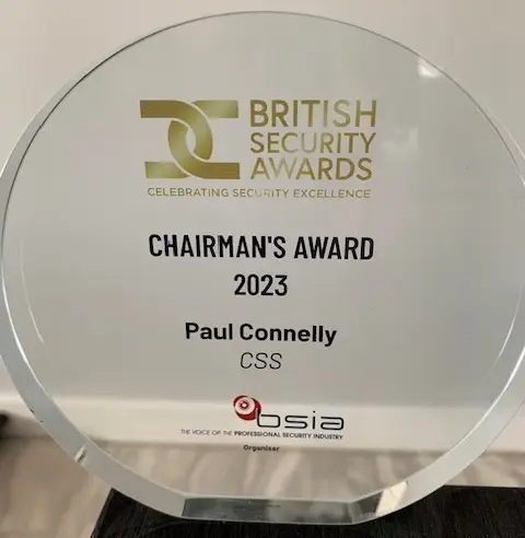 BSIA Charmain's Award 2023 Paul Connelly CSS