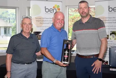 Paul Connelly in support of The Ben Society.