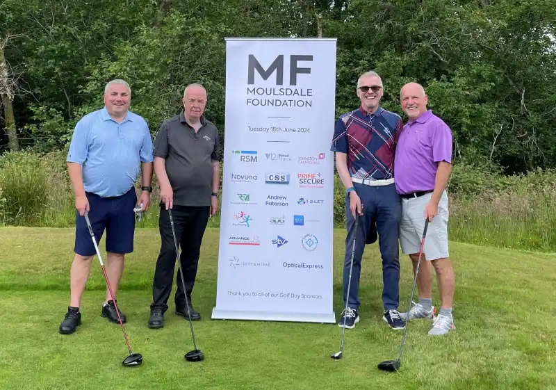 CSS joined the 2024 Moulsdale Foundation Golf Day at Carrick Golf Club. Enjoyed golf, delicious meals and charity events. Proud to support this great cause! CSS team: Sandy McGregor, Joe McEnaney, Andrew, Adam and Paul Connelly.