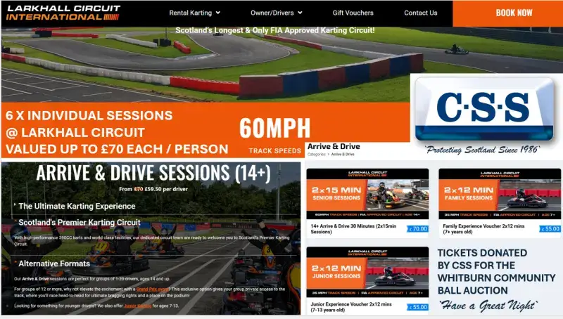 css go karting prize