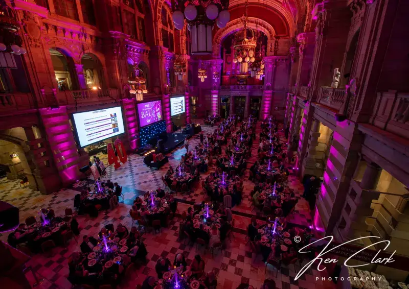 Sense Scotland 40th anniversary ball 2025 at Kelvingrove Glasgow - photo courtesy of Ken Clark Photography