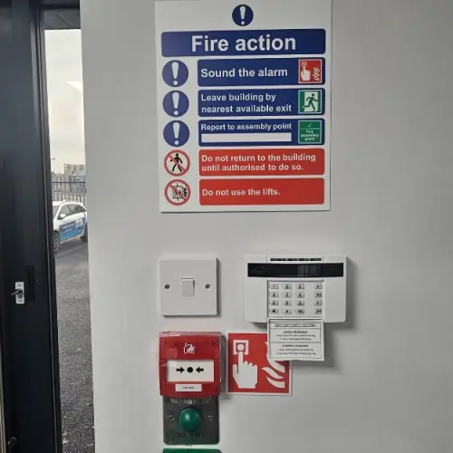 css intruder alarm control panel