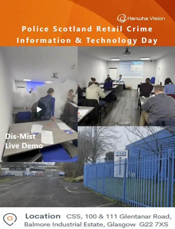 Police Scotland attends CSS advanced security solutions for home and business technology day