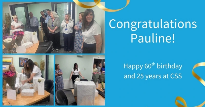 Congratulations to Pauline McKenna for 25 years of service at CSS